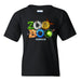 The Indianapolis Zoo Boo T-Shirt is a black Halloween tee featuring “ZOO BOO” in colorful, spooky-themed letters with playful animal details and “INDIANAPOLIS ZOO” underneath. Celebrate the Indianapolis Zoo Boo festivities in style and show your support for zoo conservation—perfect for festive events and animal lovers!.