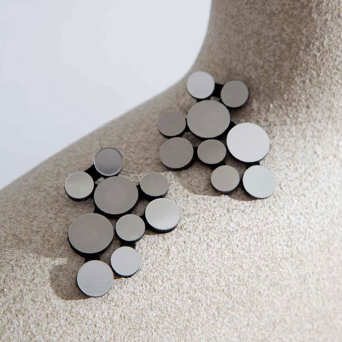 Silver Abstraction V Earrings