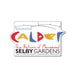 Marie Selby Botanical Gardens Calder Nature of Movement Magnet features colorful abstract text with a simple black mobile above, celebrating Calder’s kinetic art, and “The Living Museum, Downtown Sarasota” below.