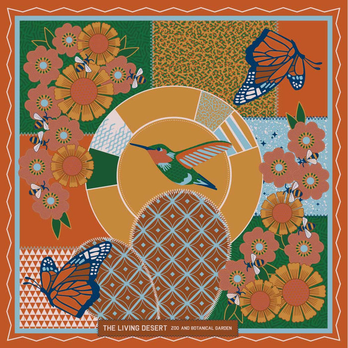 The Living Desert Zoo and Gardens Pollinator Patch Scarf
