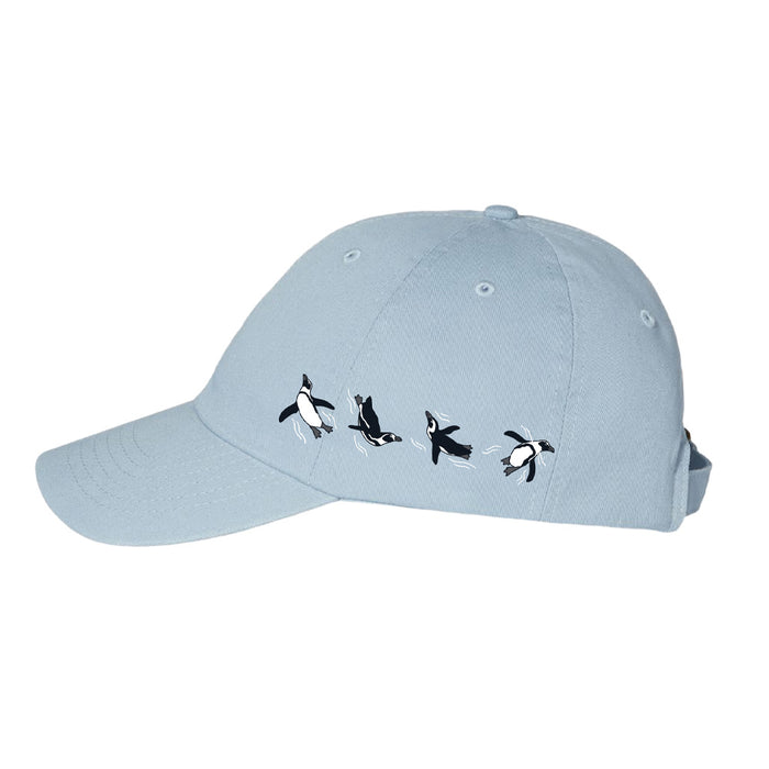 Moody Gardens Blue Penguins Dad Cap