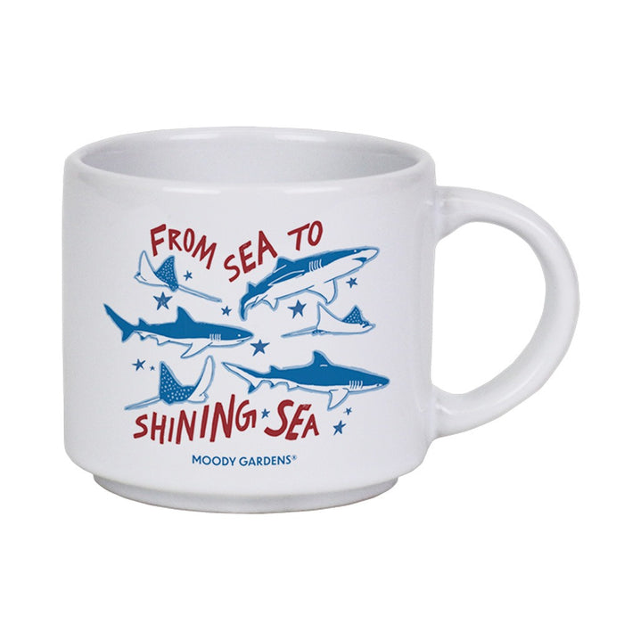 Moody Gardens America Shining Sea Mug