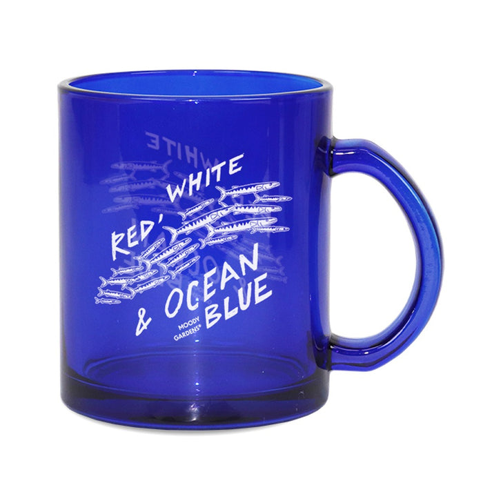 Moody Gardens Red White & Ocean Blue Mug