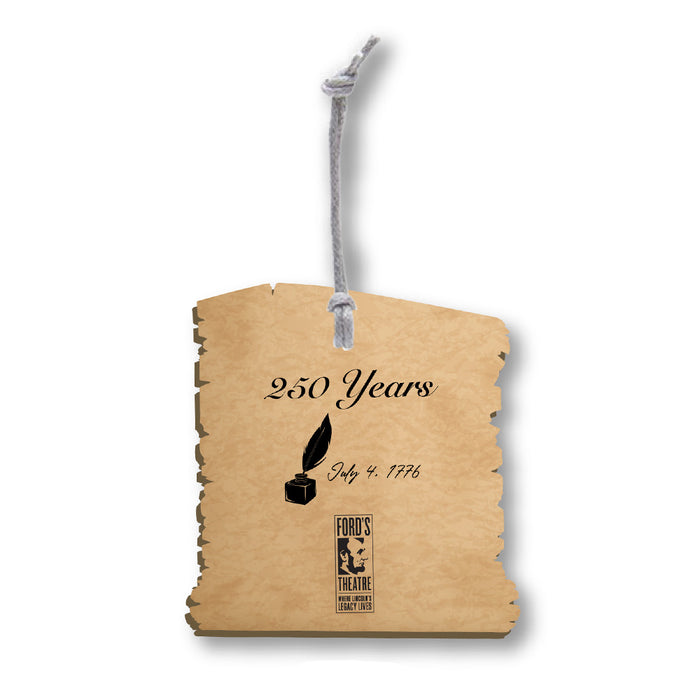 Ford's Theatre Declaration of Independence Ornament
