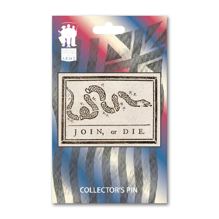 National Museum of the United States Army Join or Die Pin