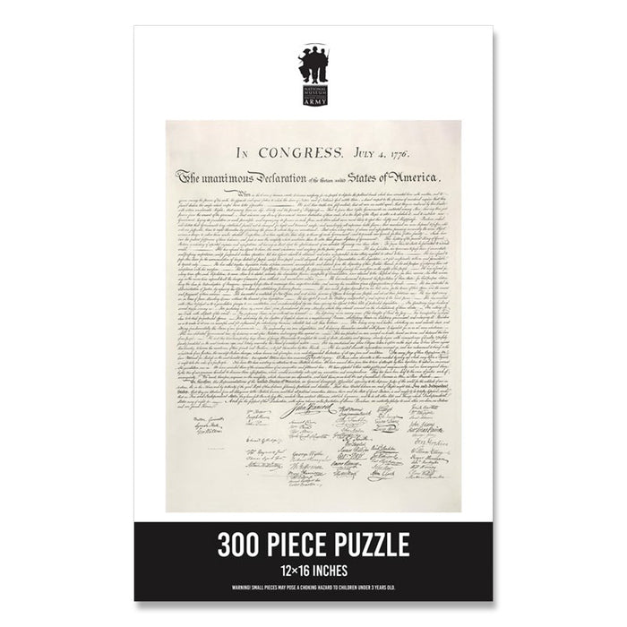 National Museum of the United States Army Declaration of Independence Puzzle