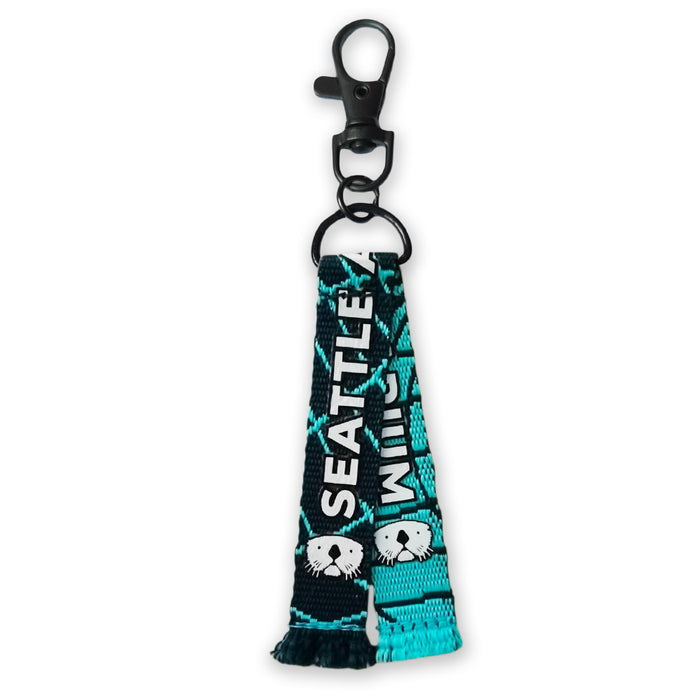 Seattle Aquarium World Cup Scarf Keychain