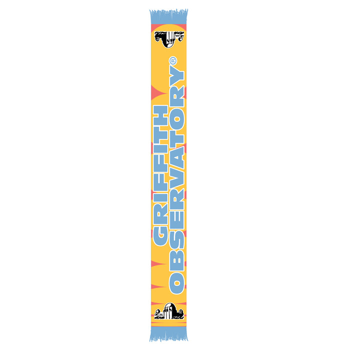 Griffith Observatory World Cup Scarf Keychain