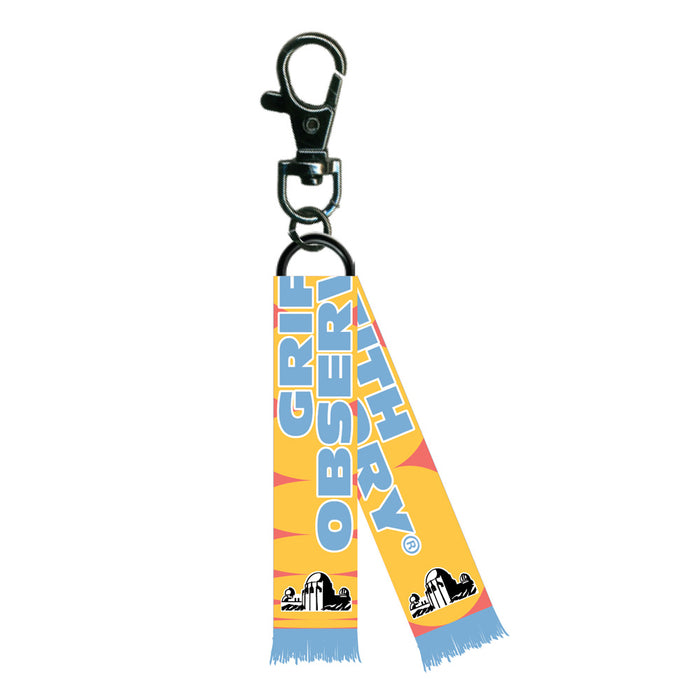 Griffith Observatory World Cup Scarf Keychain