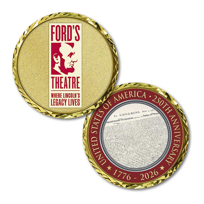Ford's Theatre America's 250th Anniversary Coin