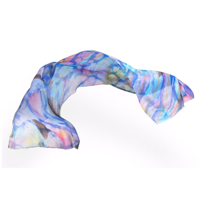 Chihuly Scarf No. 23, Blues