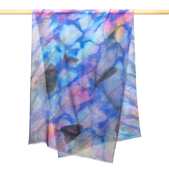 Chihuly Scarf No. 23, Blues