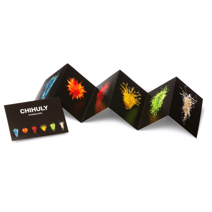 Chihuly Chandeliers Panorama Card