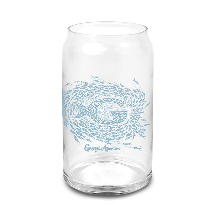 Georgia Aquarium G Fish Glass Can