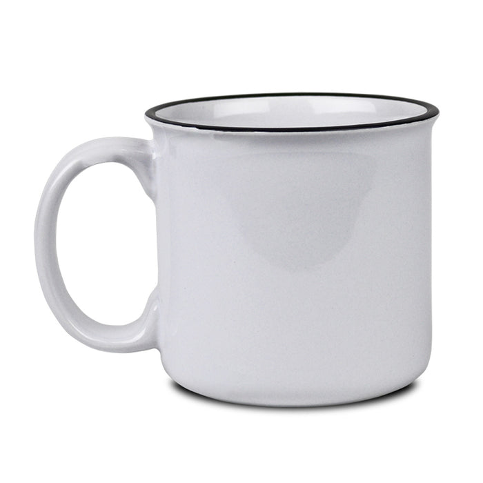 Birch Aquarium Mountain Yellow Frog Mug