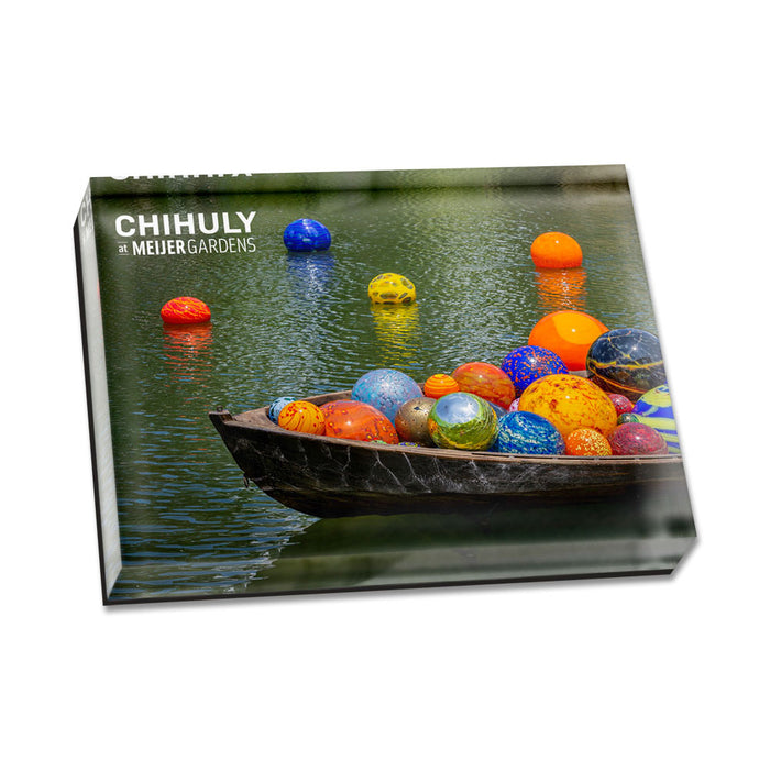 Chihuly at Meijer Gardens Float Boat Magnet
