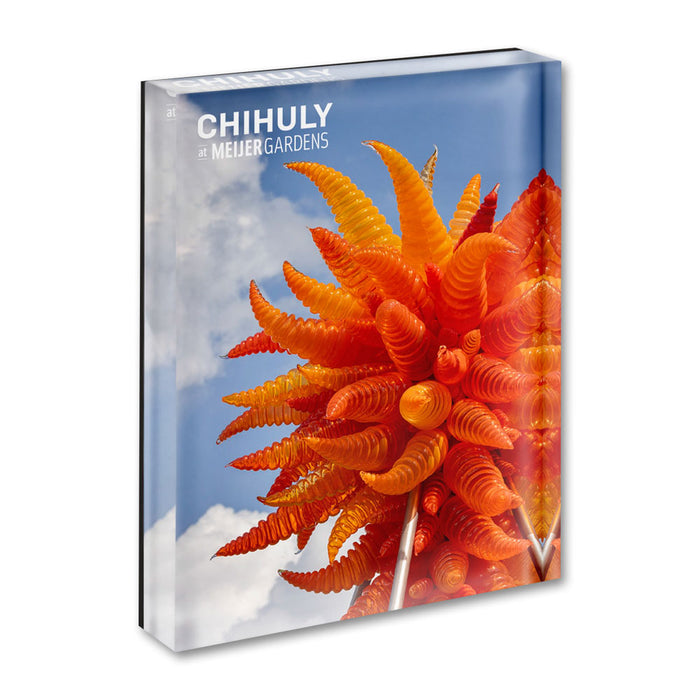 Chihuly at Meijer Gardens Orange Hornet Chandelier Magnet