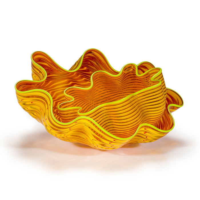 2026 Chihuly Studio Edition Brilliant Gold Seaform