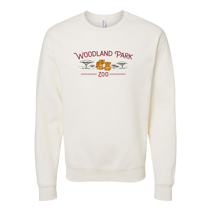 Woodland Park Zoo Baby Lion Crew Sweatshirt