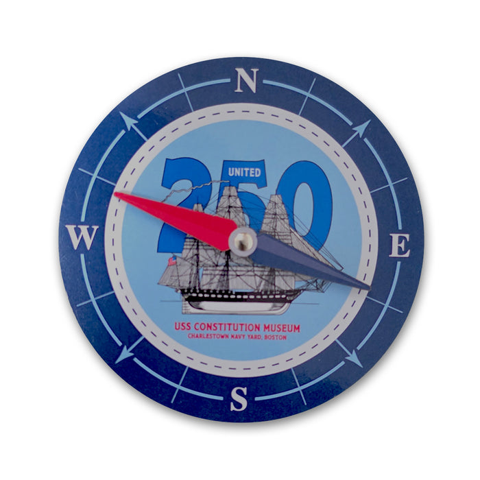 USS Constitution Boston Tall Ship Spinner Magnet