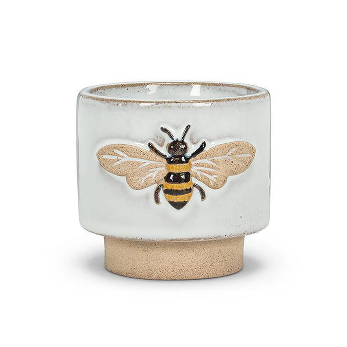 Small Single Emboss Bee Planter