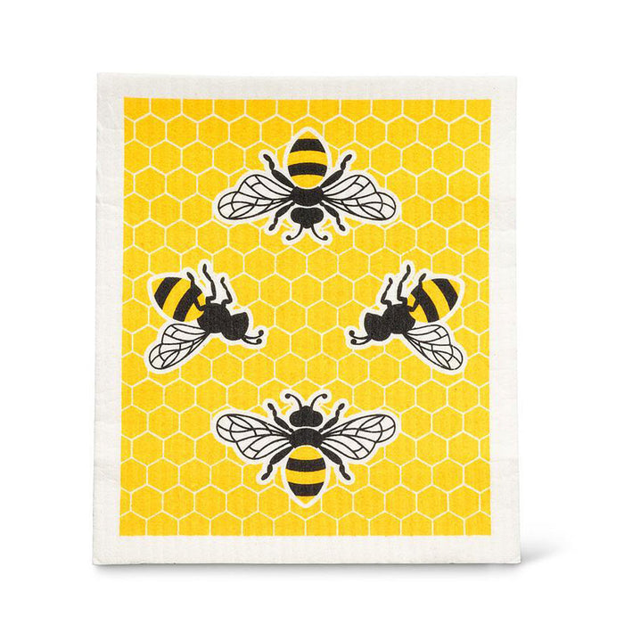Bees Dishcloth & Kitchen Towel Set