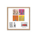 Set of four coasters featuring colorful, stylized cactus and succulent illustrations on bold backgrounds, the Desert Botanical Garden Will Beger Coaster Set celebrates desert flora in vivid detail. Packaging displays Desert Botanical Garden branding along with a barcode at the bottom.