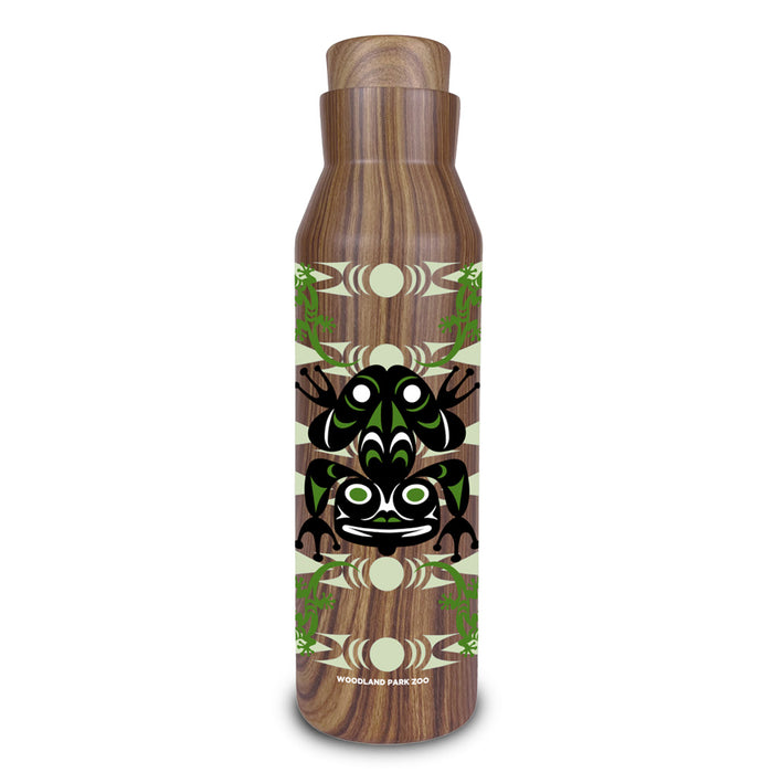 Woodland Park Zoo Jason LaClair Frog Water Bottle