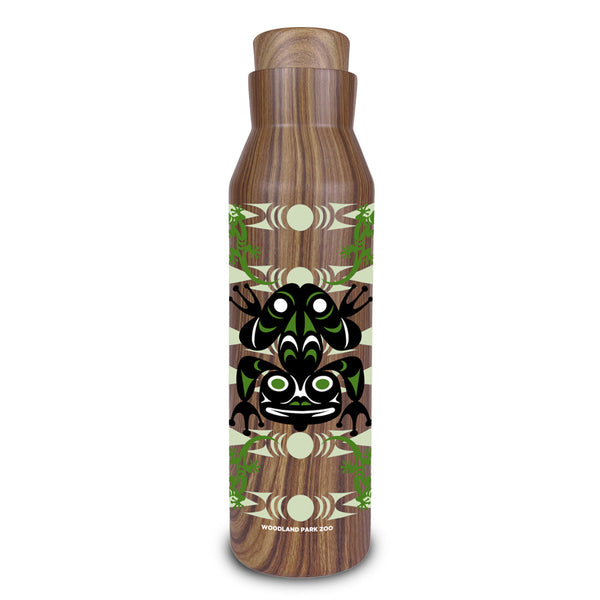 Woodland Park Zoo Jason LaClair Frog Water Bottle — Muze Merch