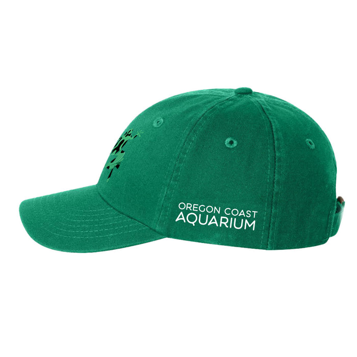 Oregon Coast Aquarium Green Frog Youth Cap