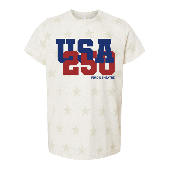 Ford's Theatre America's 250th Star Youth T-Shirt