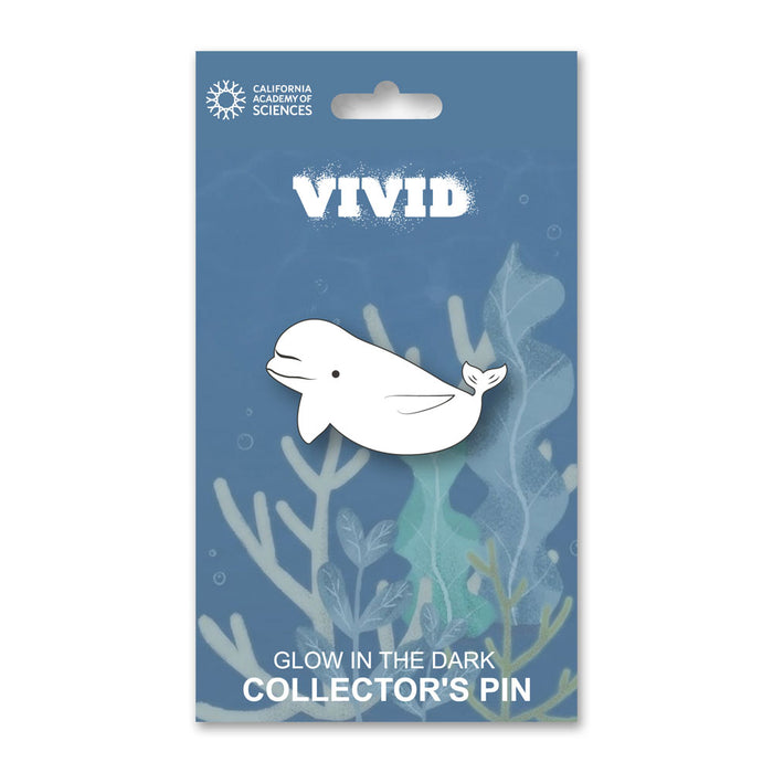 California Academy of Sciences Beluga Glow Pin