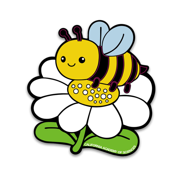 California Academy of Sciences Bee Flower Scented Magnet