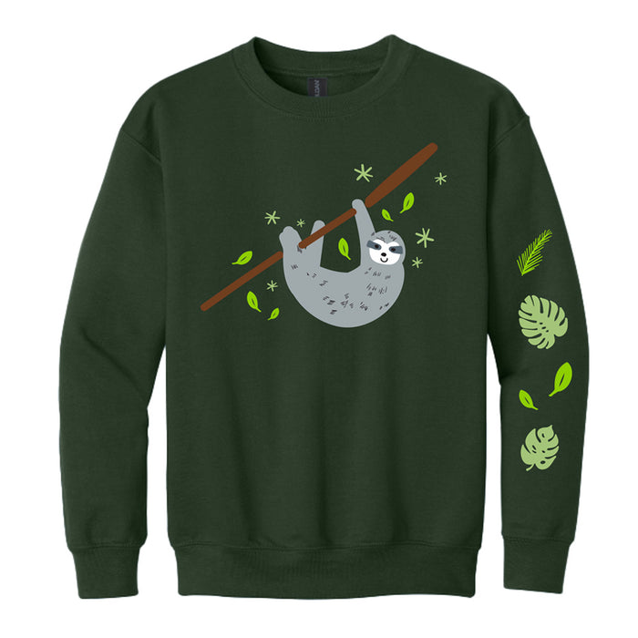 California Academy of Sciences Glow Sloth Youth Sweatshirt