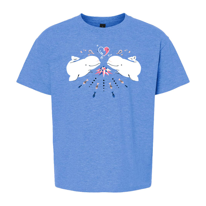California Academy of Sciences Beluga Whale Glow Youth T-Shirt