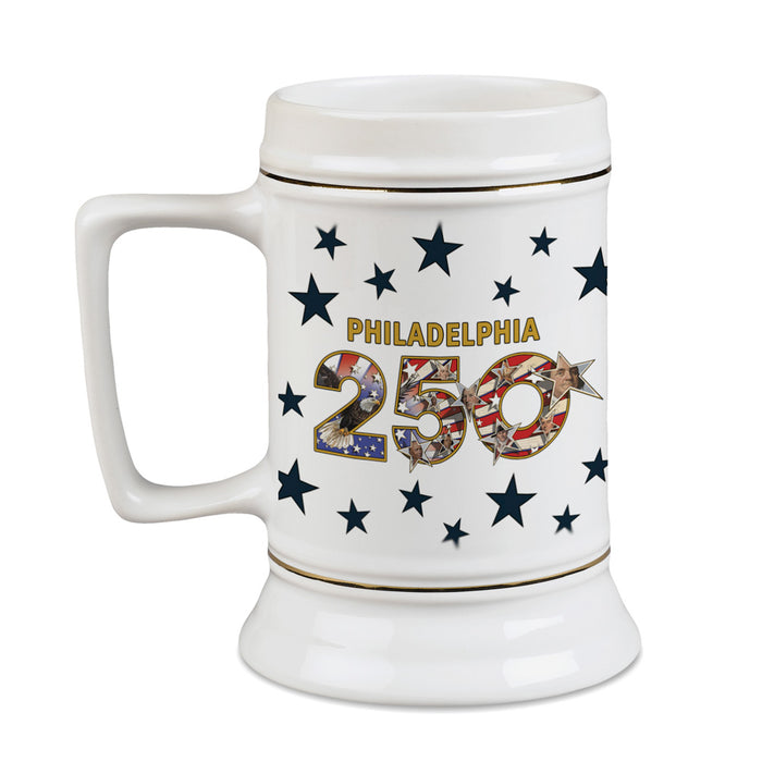 Philadelphia 250th Anniversary Stein Mug
