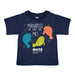 Dress your little one in the Mote Marine Laboratory Manatee Toddler T-Shirt—a navy blue tee adorned with playful cartoon manatees, bright stars, and the phrase “Manatees are cute like me!” plus “Mote Marine Laboratory Science Education Aquarium” on the front. This cheerful shirt is a fun way to spark an early interest in marine life conservation.