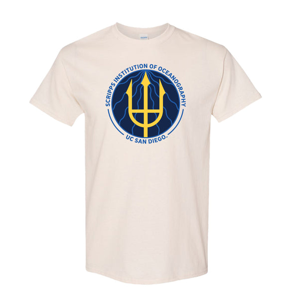 Scripps Institution of Oceanography Trident Tee in Natural