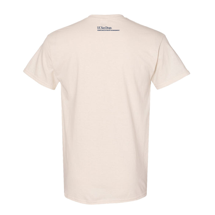 Scripps Institution of Oceanography Trident Tee in Natural