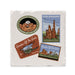 Celebrate Colorado’s 150th anniversary with the Garden of the Gods Colorado 150th Anniversary Coaster. This vibrant coaster features illustrated designs of iconic rock formations like Kissing Camels and Cathedral Rock, each labeled with bold text and set against a striking landscape background—perfect for enhancing your Colorado coaster collection.