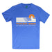 The Tulsa Zoo Sea Lion Sporty Pop T-Shirt is made from organic cotton and features a white and orange sea lion on sunset waves with “Tulsa Zoo, Est. 1928 Tulsa, Oklahoma.” Ethically produced for lasting comfort and sporty style.