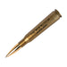 The Mob Museum Bullet Pen is styled to resemble a gold bullet casing, featuring “THE MOB MUSEUM LAS VEGAS, NEVADA” printed on the side—a distinctive Las Vegas souvenir for true crime history enthusiasts.