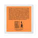 Square porcelain Desert Botanical Garden Will Beger Ornament featuring a desert landscape keepsake graphic, a printed biography of artist Will Beger, and the Desert Botanical Garden logo.