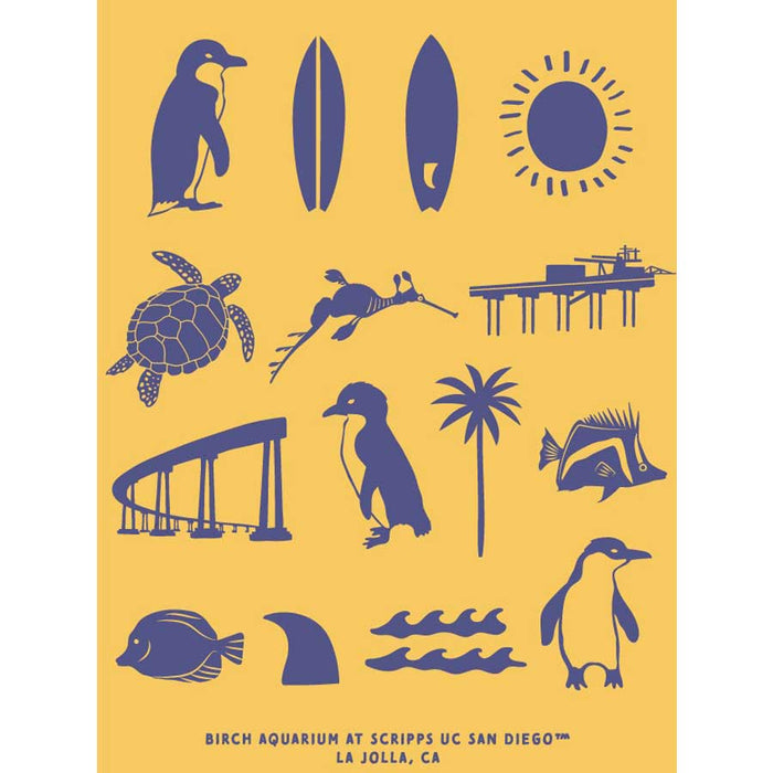 Birch Aquarium Kids Little Blue Penguin Tee