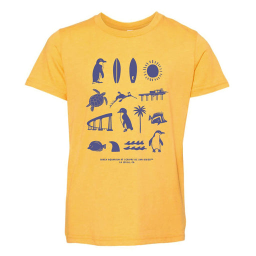 Birch Aquarium Kids Little Blue Penguin Souvenir Tee Shirt