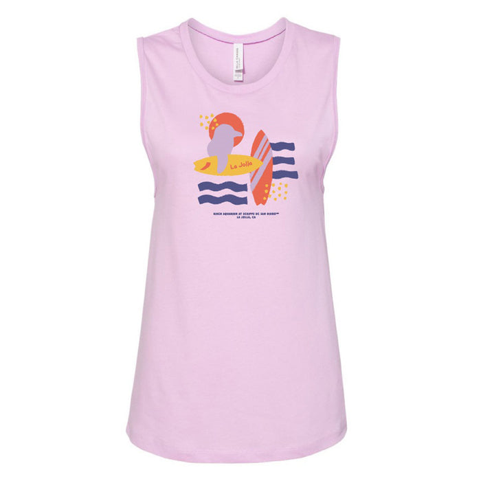 Birch Aquarium Ladies Little Blue Penguin Tank Top