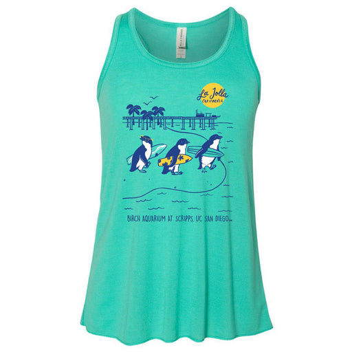 Birch Aquarium Girls Little Blue Penguin Tank Top