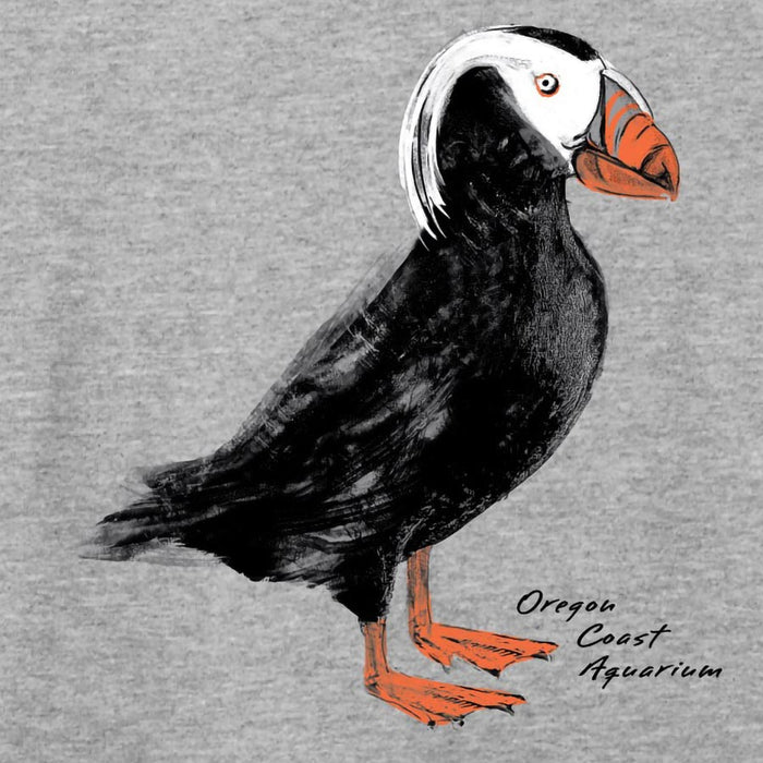 Adult Short Sleeve Puffin Tee - Oregon Coast Aquarium