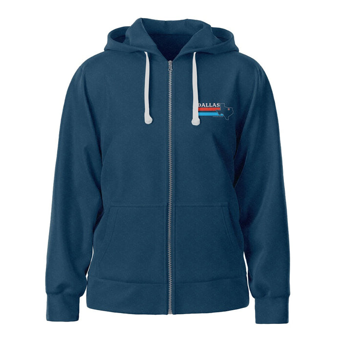 Reunion Tower Texas Zip-Up Hooded Sweatshirt
