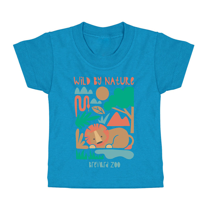 Brevard Zoo Wild Nature Lion Infant T-Shirt